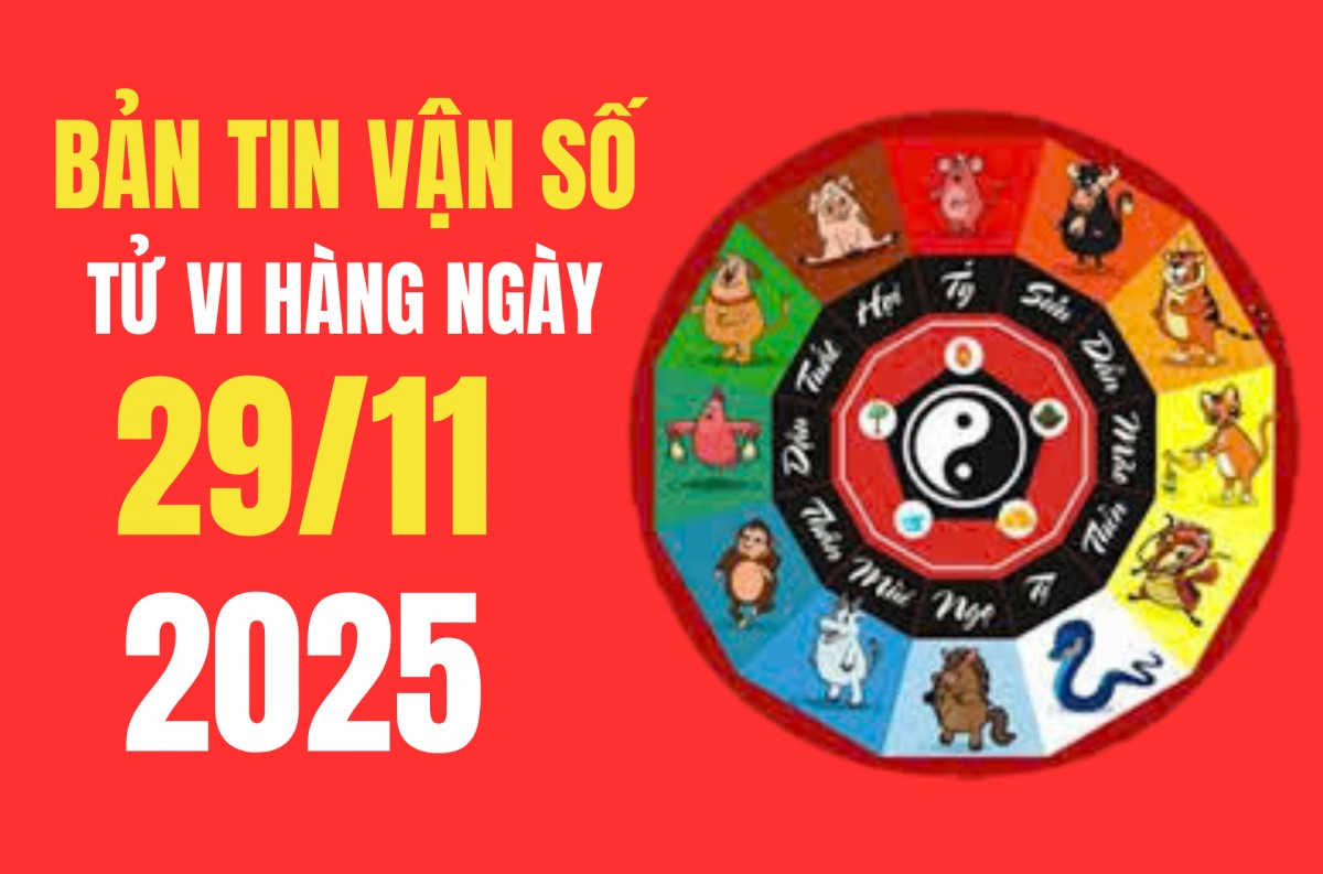 Tử vi - Vận số ngày 29/11/2025: Ngày Nhâm Dần mang cát khí, tài lộc rộn ràng