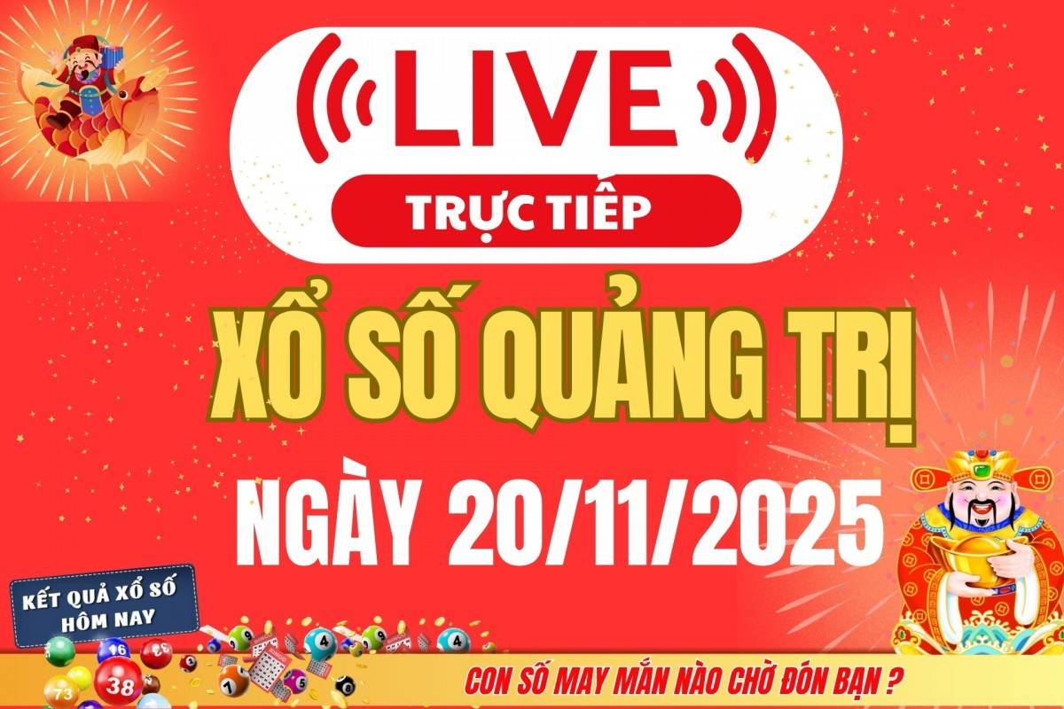 Trực tiếp: Xổ số Quảng Trị hôm nay ngày 13/11/2025 - XSQT 13/11