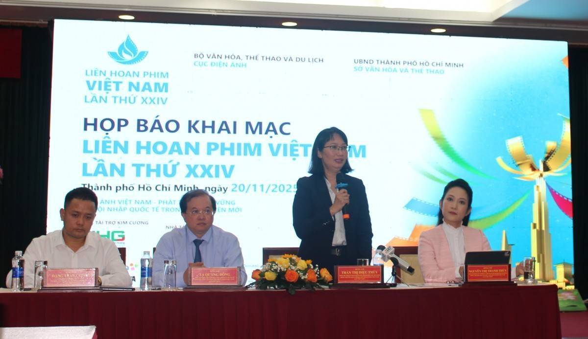 Thành phố điện ảnh TP. Hồ Chí Minh đăng cai tổ chức sự kiện Liên hoan phim Việt Nam lần thứ XXIV