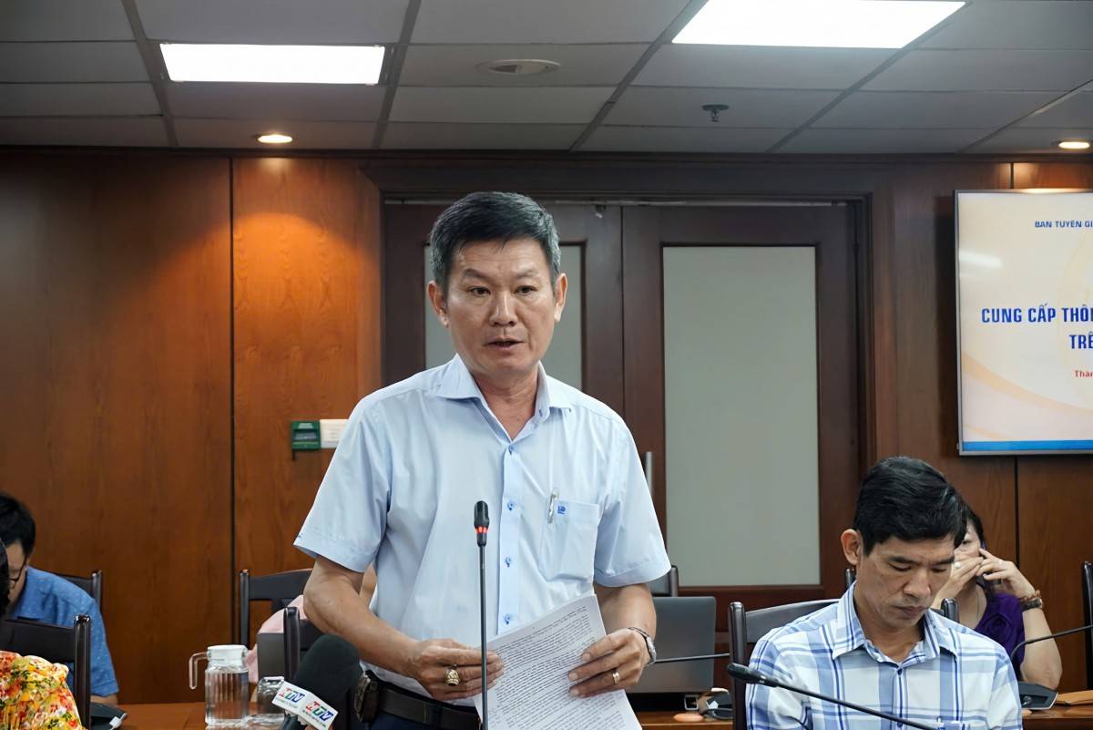 ông Mai Thanh Tùng - Phó phòng Kế hoạch và Đầu tư, Sở Xây dựng TP. Hồ Chí Minh