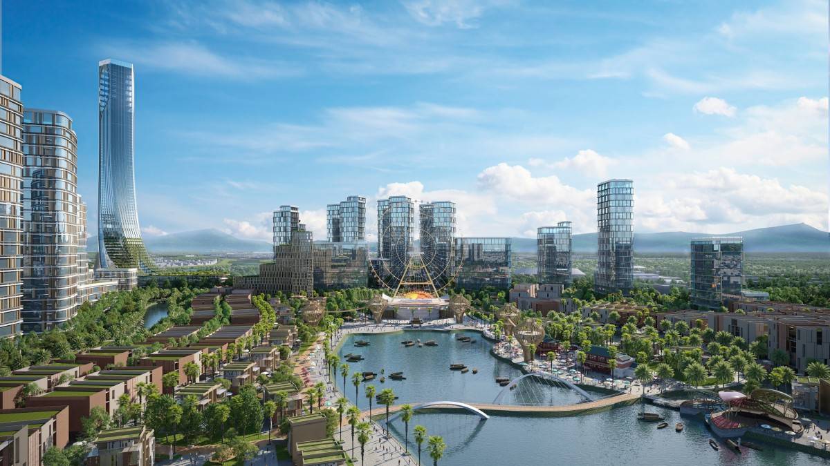 Da Nang Downtown được kỳ vọng sẽ là một “Marina Bay Sands mới” của châu Á. Ảnh phối cảnh minh họa Sun Group