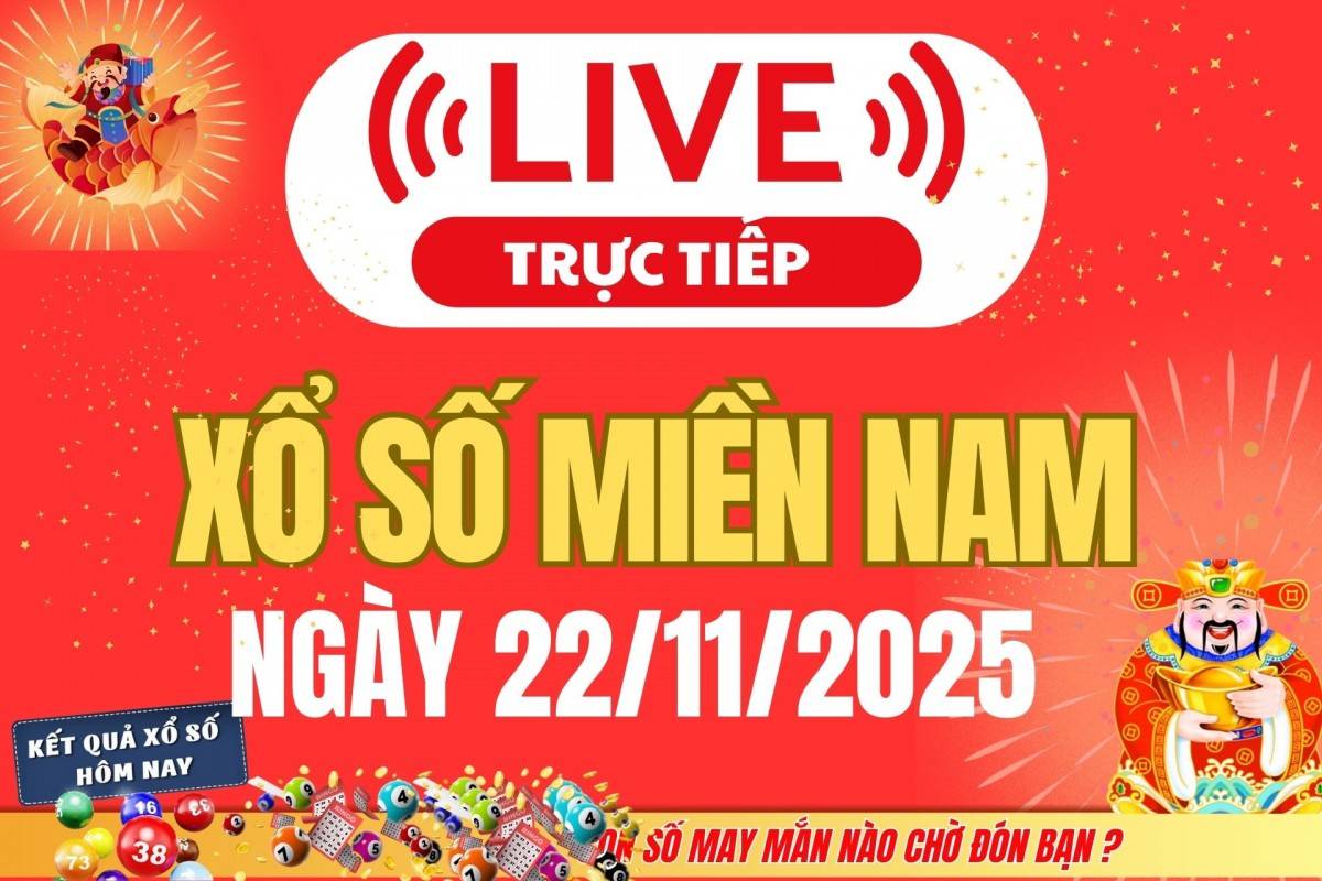 TRỰC TIẾP: Kết quả Xổ số miền Nam hôm nay 21/11/2025 - XSMN 21/11