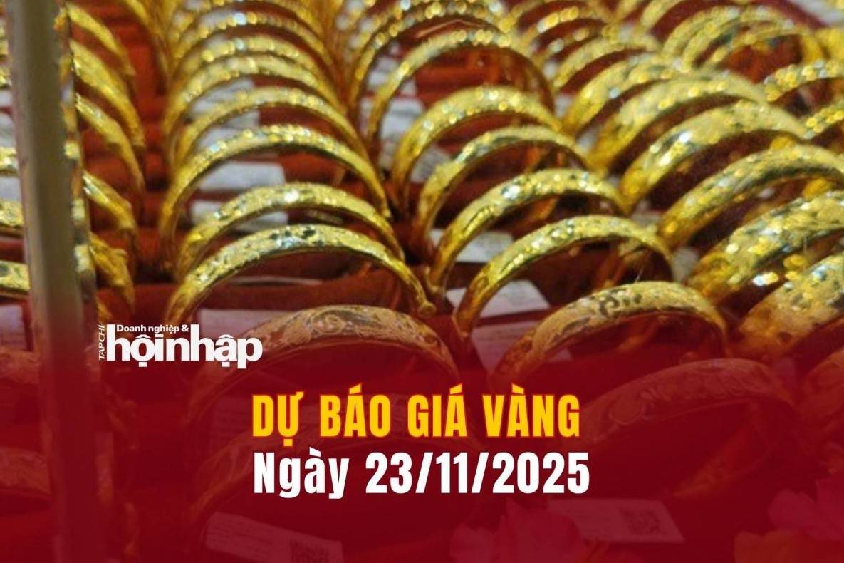 Dự báo giá vàng 23/11: Giá vàng nhẫn, vàng miếng "bật" tăng
