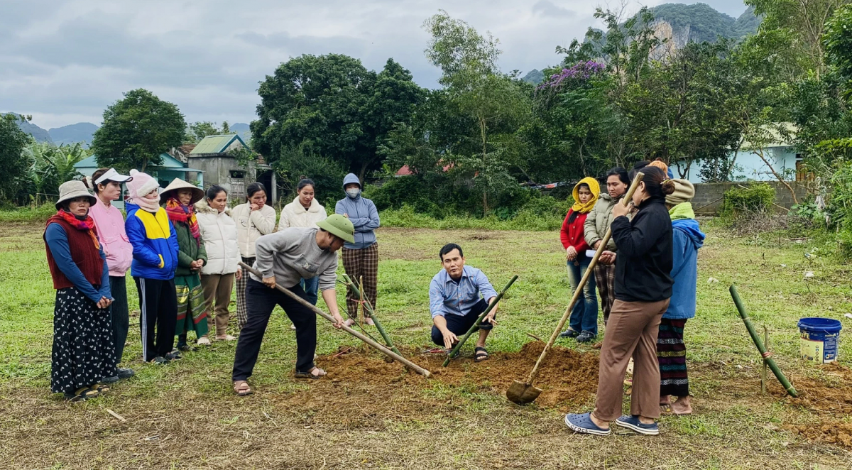 Quảng Trị: Tập huấn sinh kế thích ứng biến đổi khí hậu cho bà con miền núi