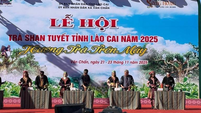 Di sản trà Shan tuyết Suối Giàng nổi bật tại Lễ hội trà Lào Cai năm 2025