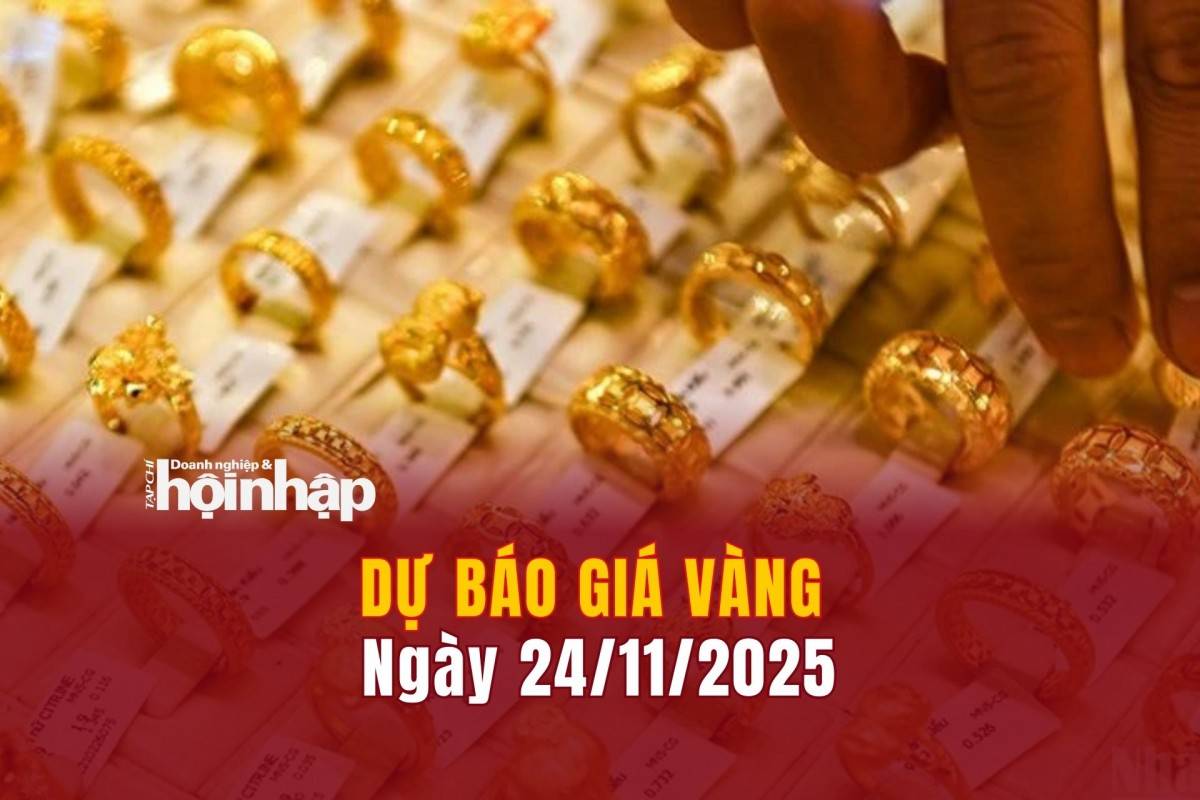 Dự báo giá vàng 24/11: Giá vàng nhẫn, vàng miếng bật tăng