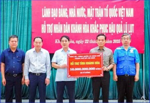 TP. Hồ Chí Minh hỗ trợ 50 tỷ đồng giúp Khánh Hòa vượt qua hậu quả lũ lụt