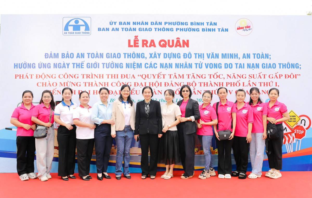 Phường Bình Tân (TP. Hồ Chí Minh) ra quân đảm bảo trật tự giao thông, lập lại trật tự đô thị