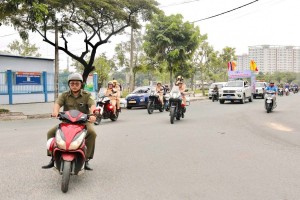 Phường Bình Tân (TP. Hồ Chí Minh) ra quân đảm bảo trật tự giao thông, lập lại trật tự đô thị