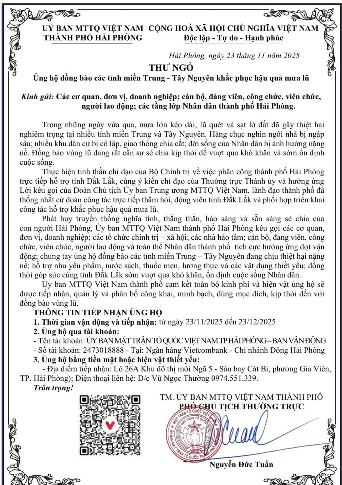 Những chuyến xe từ thành phố biển lên cao nguyên: Hải Phòng lên đường chi viện Đắk Lắk