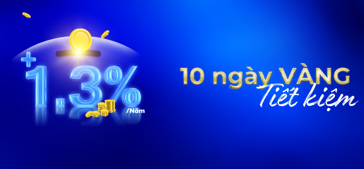 BVBank ưu đãi 10 ngày vàng gửi tiết kiệm lãi suất cao lên tới gần 7%/năm