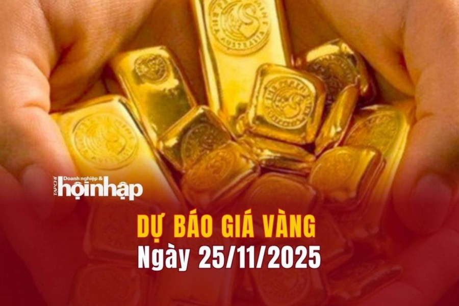 Dự báo giá vàng 25/11: Giá vàng nhẫn, vàng miếng có xu hướng giảm