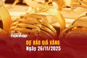 Dự báo giá vàng 26/11: Giá vàng nhẫn, vàng miếng tăng "phi mã"
