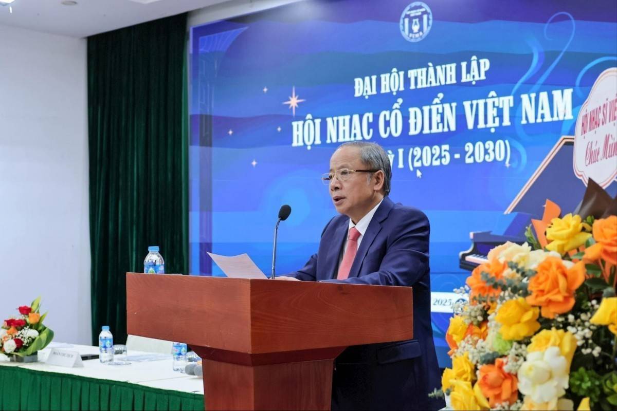 TS. Nguyễn Văn Thân làm Chủ tịch Hội Nhạc cổ điển Việt Nam nhiệm kỳ 2025-2030
