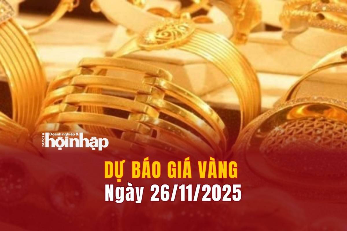 Dự báo giá vàng 26/11/2025