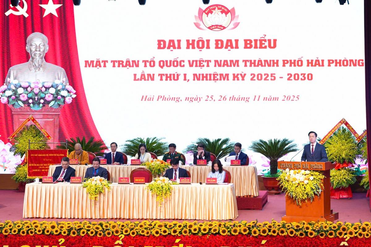 Hải Phòng khai mạc Đại hội đại biểu MTTQ Việt Nam thành phố lần thứ I: Dấu mốc lịch sử trong giai đoạn phát triển mới