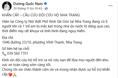 Sau cơn lũ dữ, điều còn ở lại tại Nha Trang – Khánh Hòa là tình người không thể cuốn trôi