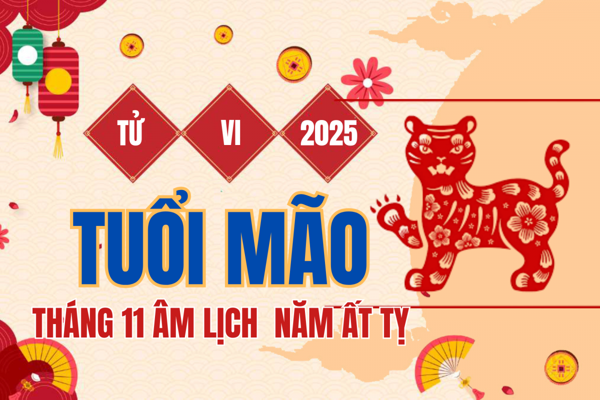 Tử vi tuổi Mão tháng 11 (âm lịch) năm 2025: Nhiều áp lực nhưng có quý nhân giúp đỡ