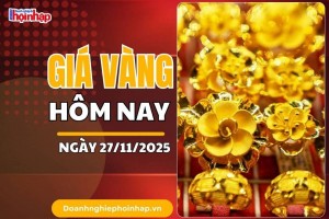 Giá vàng hôm nay 27/11: Vàng nhẫn tăng "vọt", vượt 153 triệu đồng/lượng