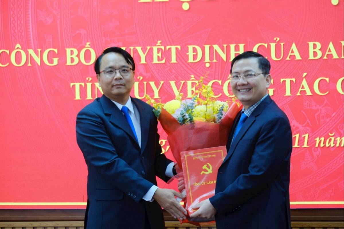 Nguyên Giám đốc Sở Tài chính giữ chức Phó trưởng Ban Nội chính Tỉnh ủy Lâm Đồng