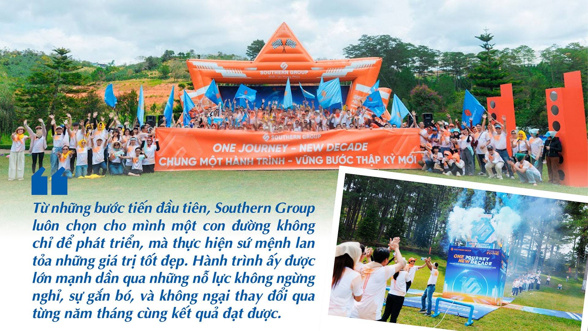 Southern Group: Điểm lại hành trình 10 năm “Khởi tạo Hưng Phúc”, hướng đến phát triển bền vững