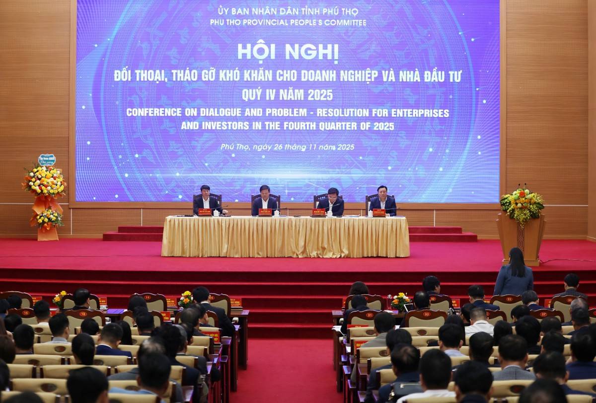 Phú Thọ đối thoại, tháo gỡ hơn 20 kiến nghị cho doanh nghiệp