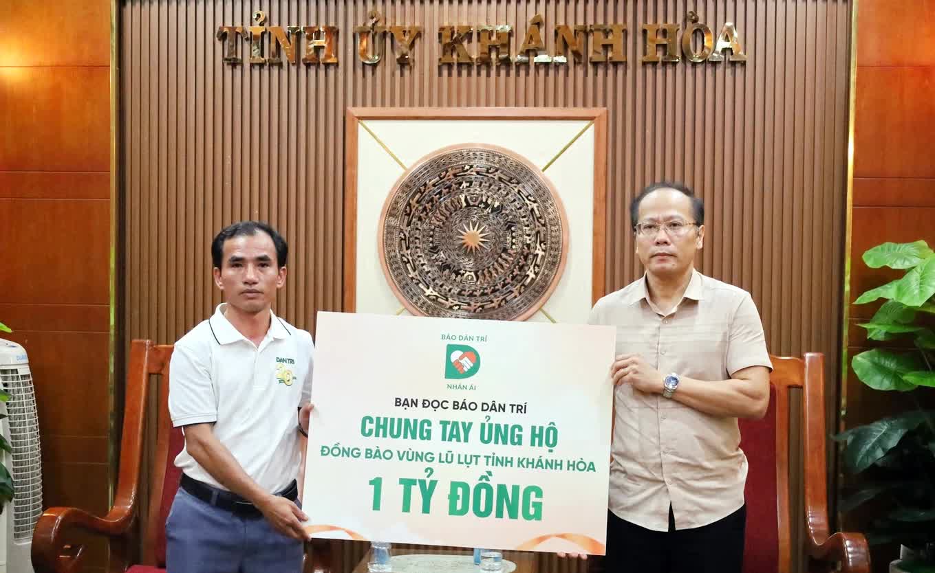 Triệu vòng tay hỗ trợ Khánh Hòa sau lũ: Báo chí đồng hành cùng đồng bào vượt khó