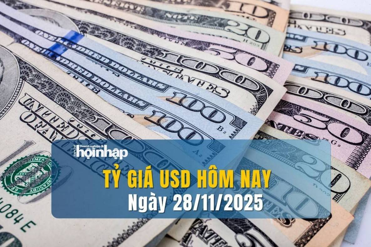 Tỷ giá USD hôm nay 28/11/2025: Đồng USD trong nước bật tăng