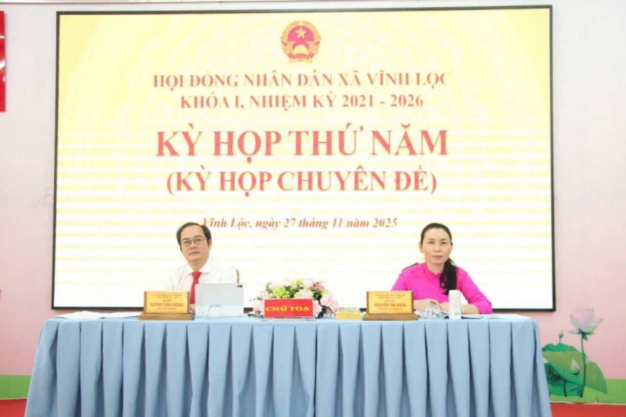 Xã Vĩnh Lộc (TP. Hồ Chí Minh) thông qua nhiều nội dung quan trọng tại kỳ họp chuyên đề