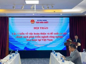 Ưu tiên phát triển công nghiệp hóa dược là ngành kinh tế có giá trị gia tăng cao