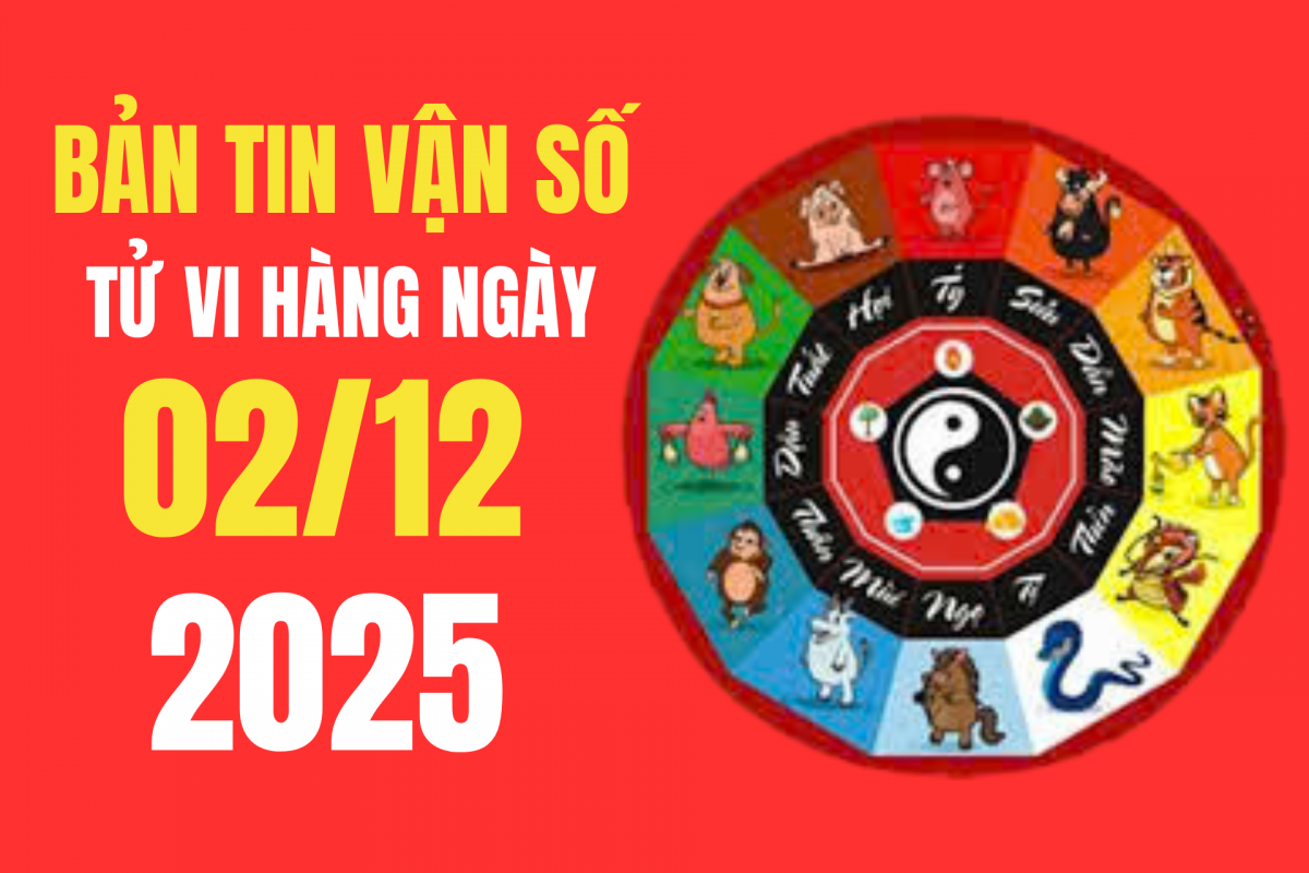 Tử vi - Vận số ngày 02/12/2025: 4 con giáp đại cát, vận trình thăng hoa