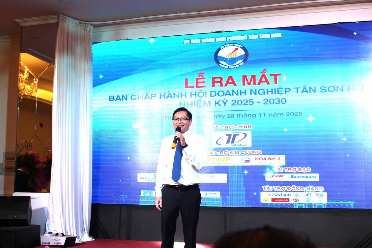 Ra mắt Hội Doanh nghiệp phường Tân Sơn Hòa với phương châm Kết nối – Phát Triển – Thịnh vượng