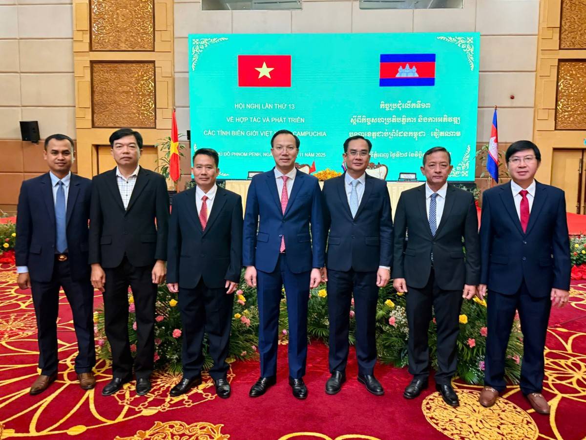 Tây Ninh tăng tốc hợp tác, mở rộng động lực phát triển vùng biên giới Việt Nam – Campuchia