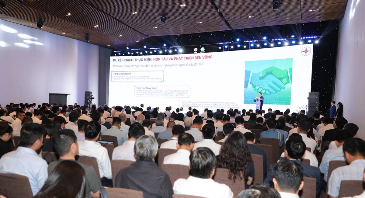 EVNSPC tạo dấu ấn tại Hội nghị Khoa học – Công nghệ Điện lực toàn quốc 2025