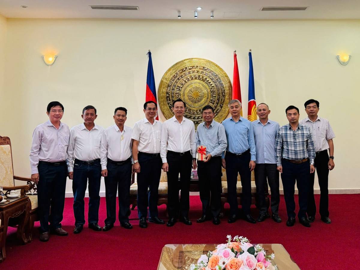 Tây Ninh tăng tốc hợp tác, mở rộng động lực phát triển vùng biên giới Việt Nam – Campuchia