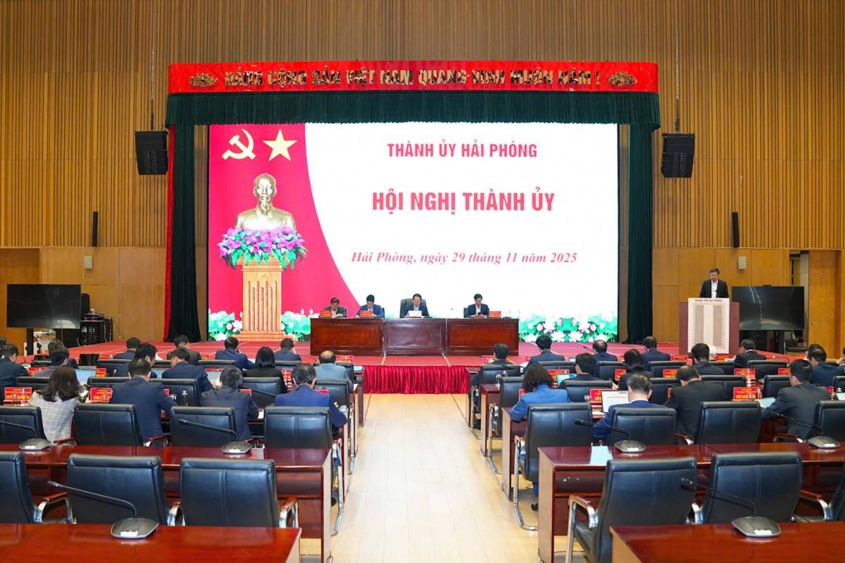 Thành uỷ Hải Phòng khai mạc Hội nghị lần thứ Hai nhiệm kỳ 2025–2030: Quyết định nhiệm vụ đầu nguồn cho giai đoạn tăng tốc