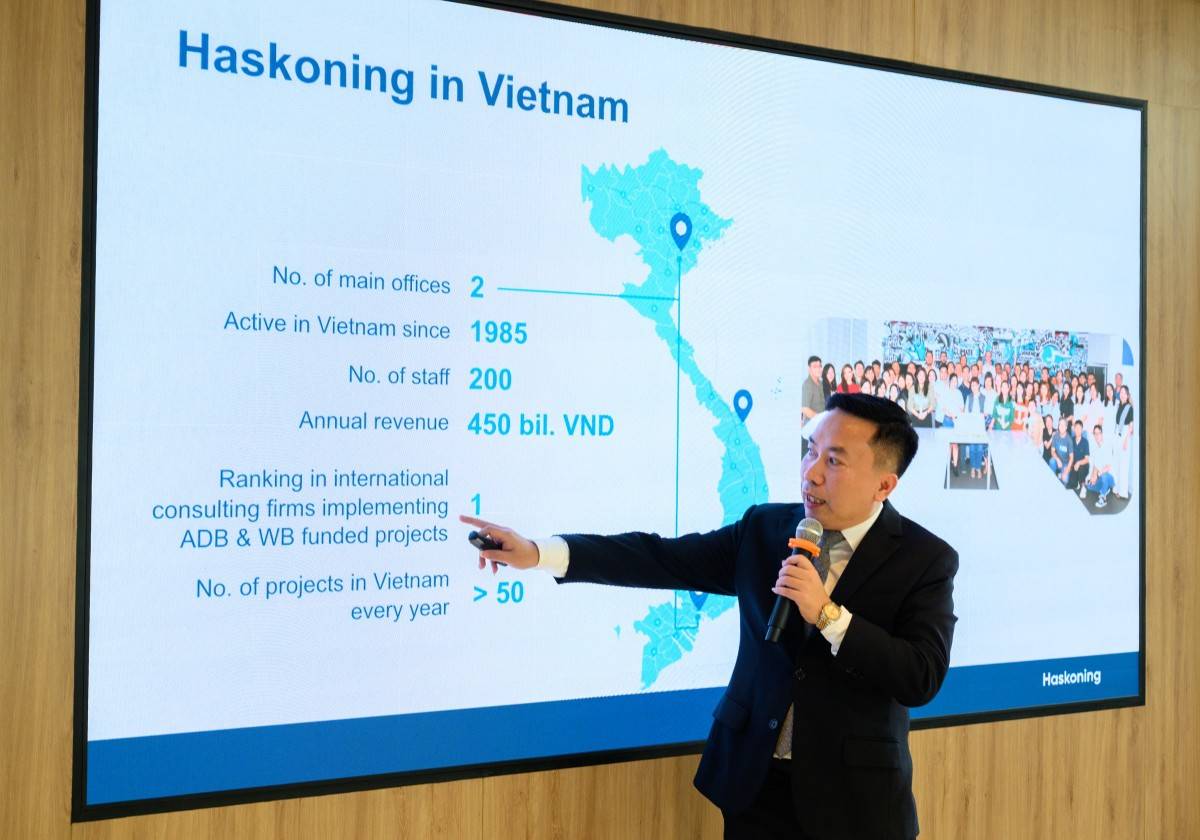 Haskoning mang giá trị bền vững đến Việt Nam trong 40 năm