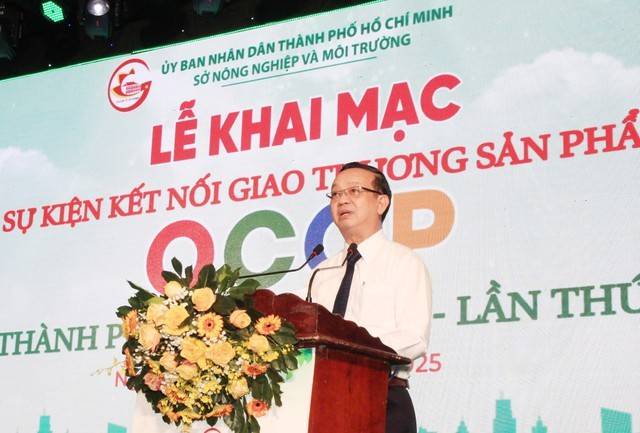 Phó Chủ tịch UBND TPHCM Bùi Minh Thạnh khẳng định, Chương trình mỗi xã một sản phẩm (OCOP) đã trở thành một trong những động lực quan trọng giúp chuyển dịch cơ cấu kinh tế nông thôn