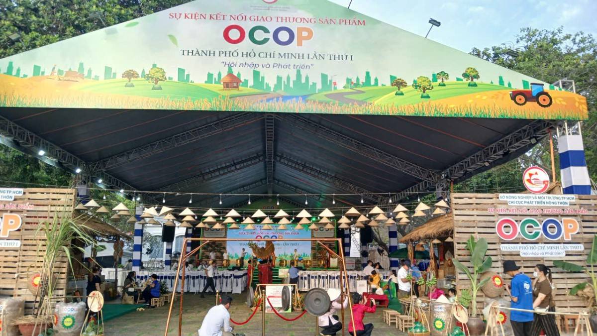 Khai mạc Sự kiện kết nối giao thương OCOP TPHCM 2025: