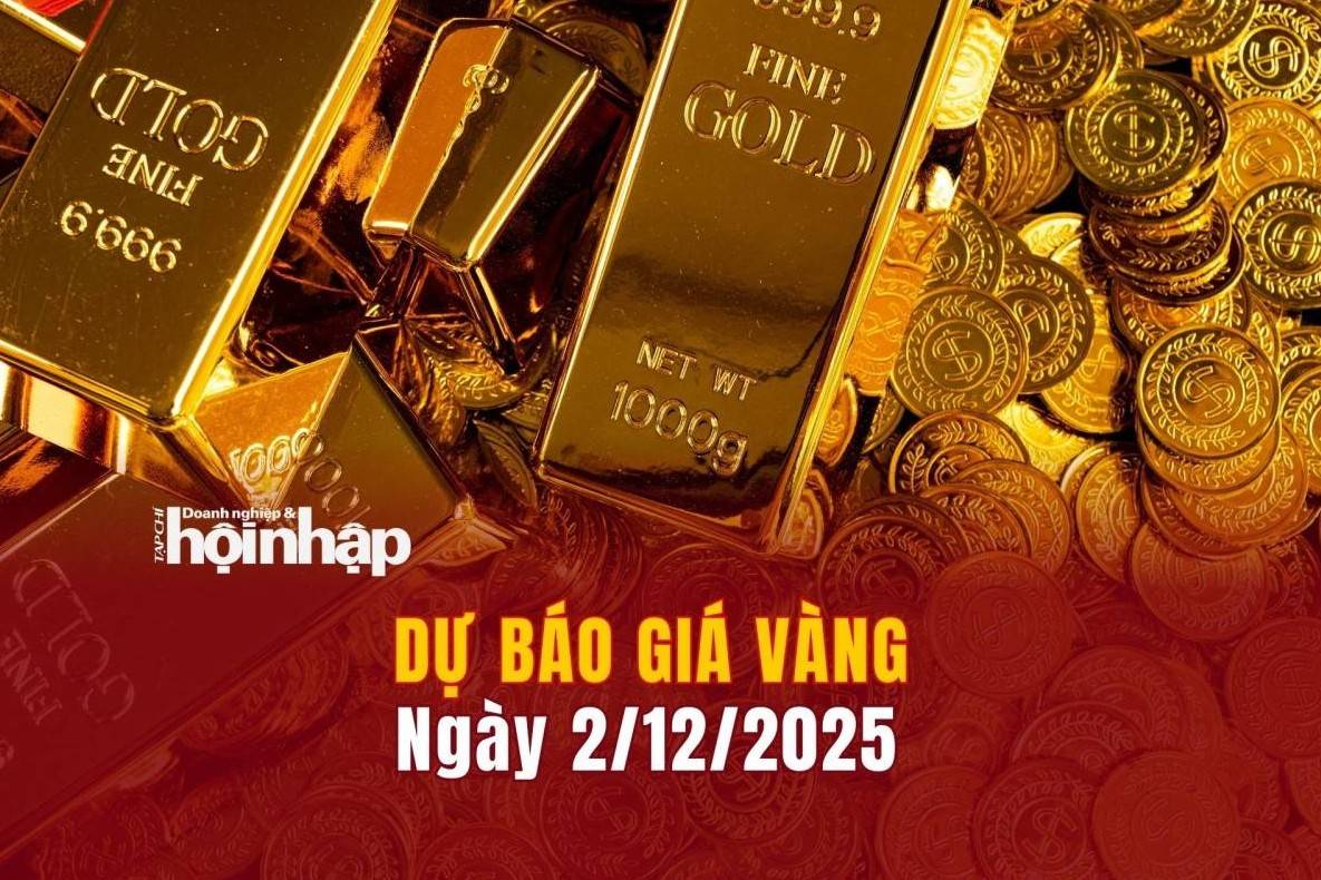Dự báo giá vàng 2/12: Giá vàng nhẫn, vàng miếng "bật" tăng mạnh