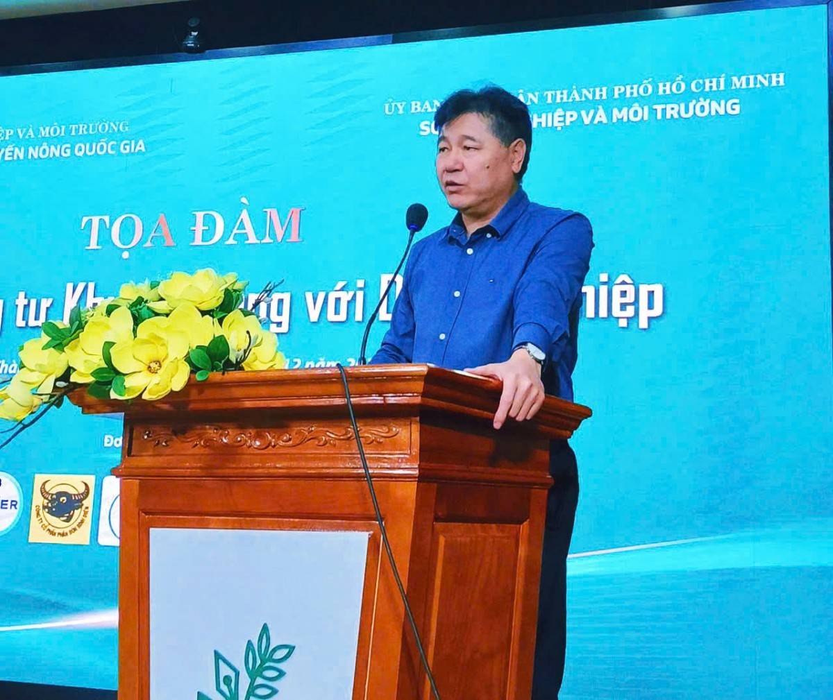 Ông Lê Quốc Thanh, Giám đốc Trung tâm Khuyến nông Quốc gia
