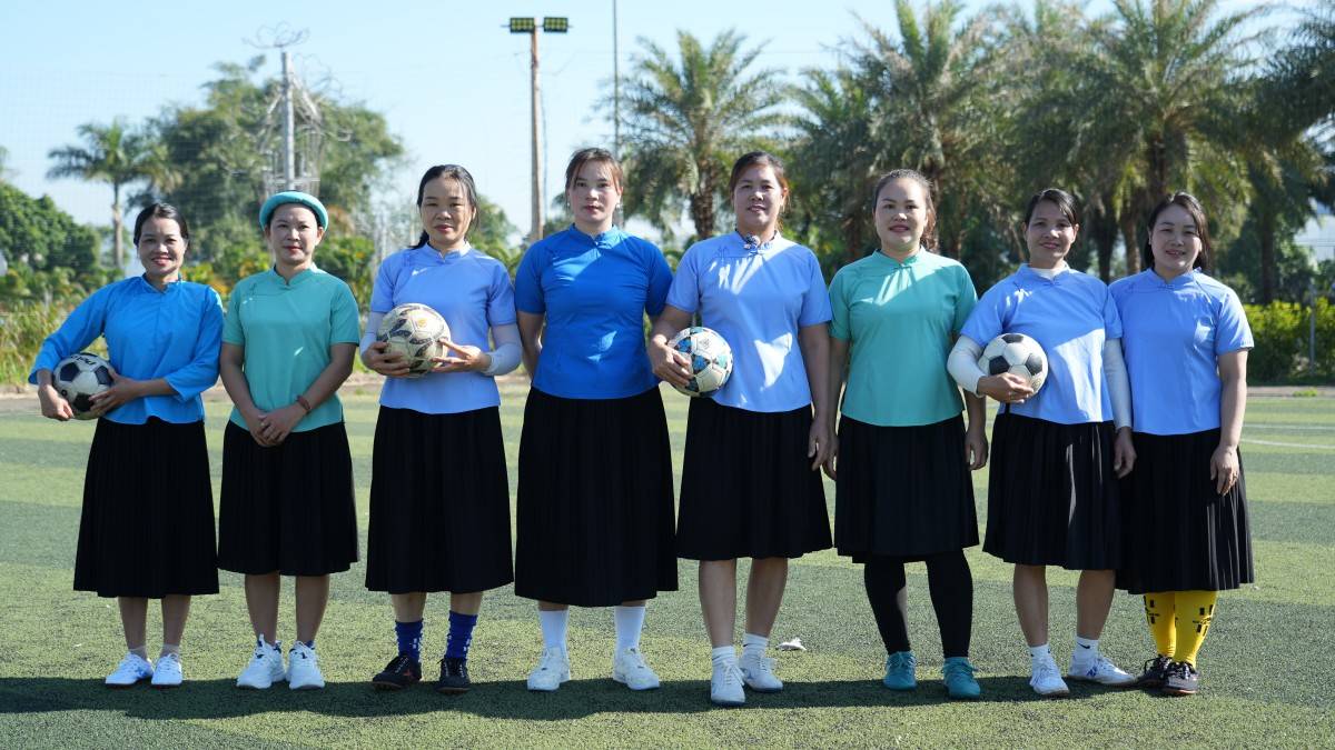 Sắc màu trên sân cỏ Bình Liêu: Giải bóng đá nữ dân tộc thiểu số 2025 – cúp VTV5 khởi tranh