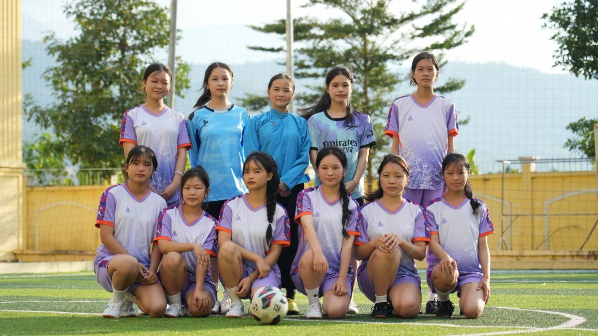 Sắc màu trên sân cỏ Bình Liêu: Giải bóng đá nữ dân tộc thiểu số 2025 – cúp VTV5 khởi tranh