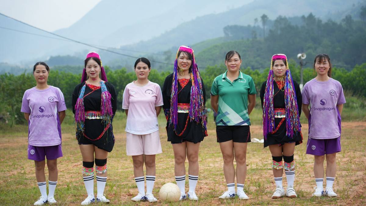 Sắc màu trên sân cỏ Bình Liêu: Giải bóng đá nữ dân tộc thiểu số 2025 – cúp VTV5 khởi tranh