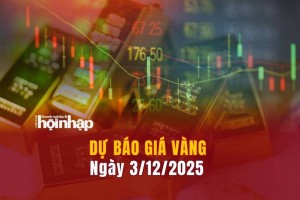 Dự báo giá vàng 3/12: Giá vàng nhẫn, vàng miếng đồng loạt giảm mạnh
