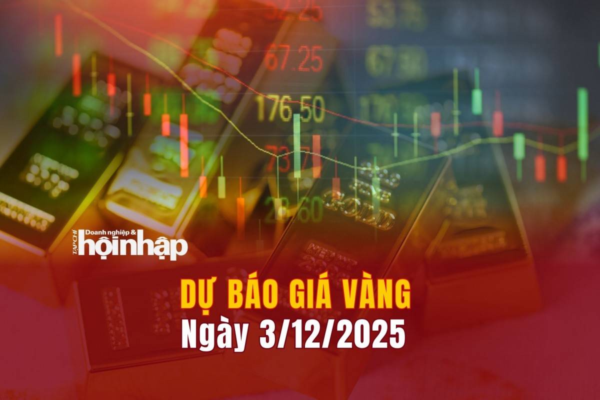 Dự báo giá vàng 2/12: Giá vàng nhẫn, vàng miếng bật tăng mạnh