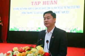 Thanh Hóa: 200 người tham gia lớp tập huấn nghiệp vụ thể dục thể thao cho chương trình xây dựng nông thôn mới
