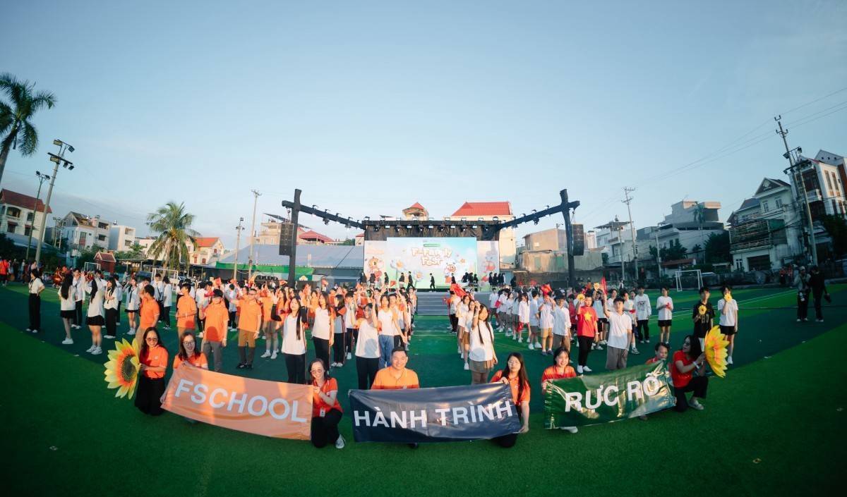 Gần 2.000 Phụ huynh, học sinh lan tỏa giá trị tri ân qua sự kiện F-Family Fest