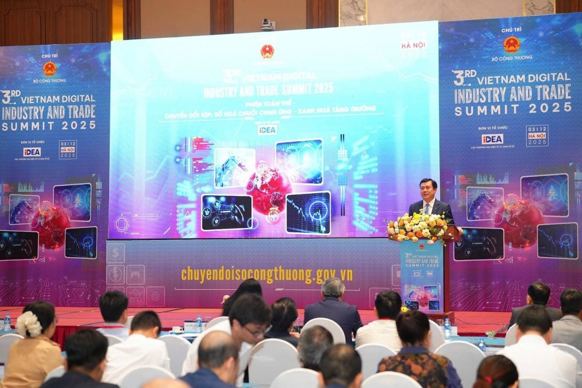 Diễn đàn Chuyển đổi số ngành Công Thương năm 2025 với chủ đề “Chuyển đổi kép: Số hóa chuỗi cung ứng – Xanh hóa tăng trưởng”