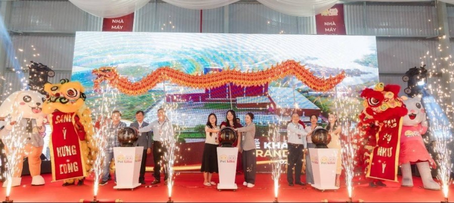 Nhà máy sản xuất thức ăn cho thú cưng đi vào hoạt động tại KCN Phú Mỹ II mở rộng